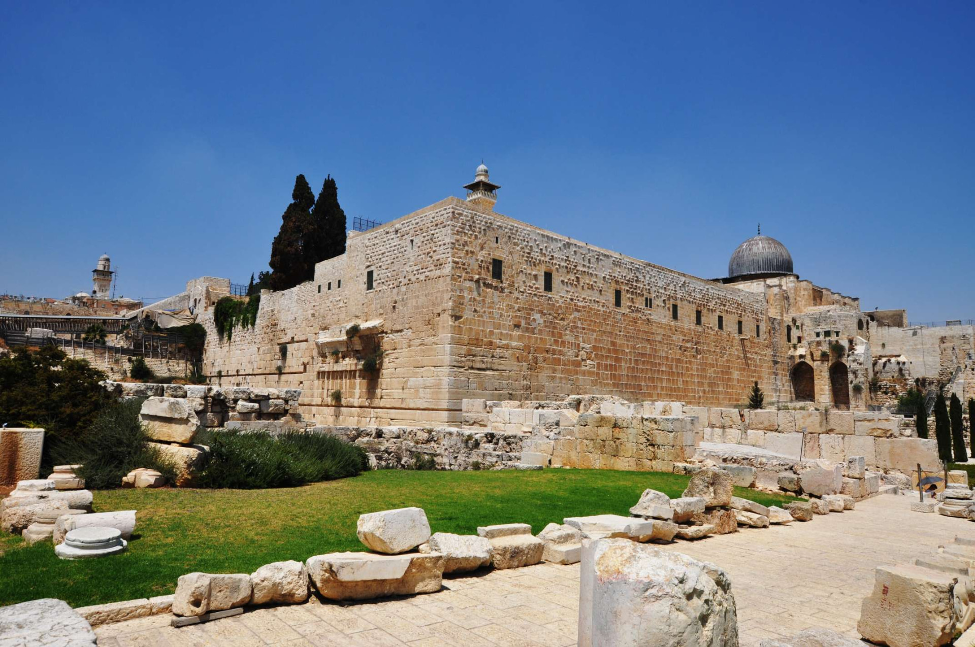 Southern Wall excavations at the Jerusalem Archaeological Park