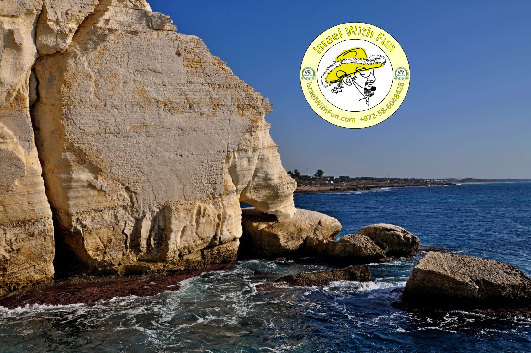 Rosh HaNikra chalk cliffs