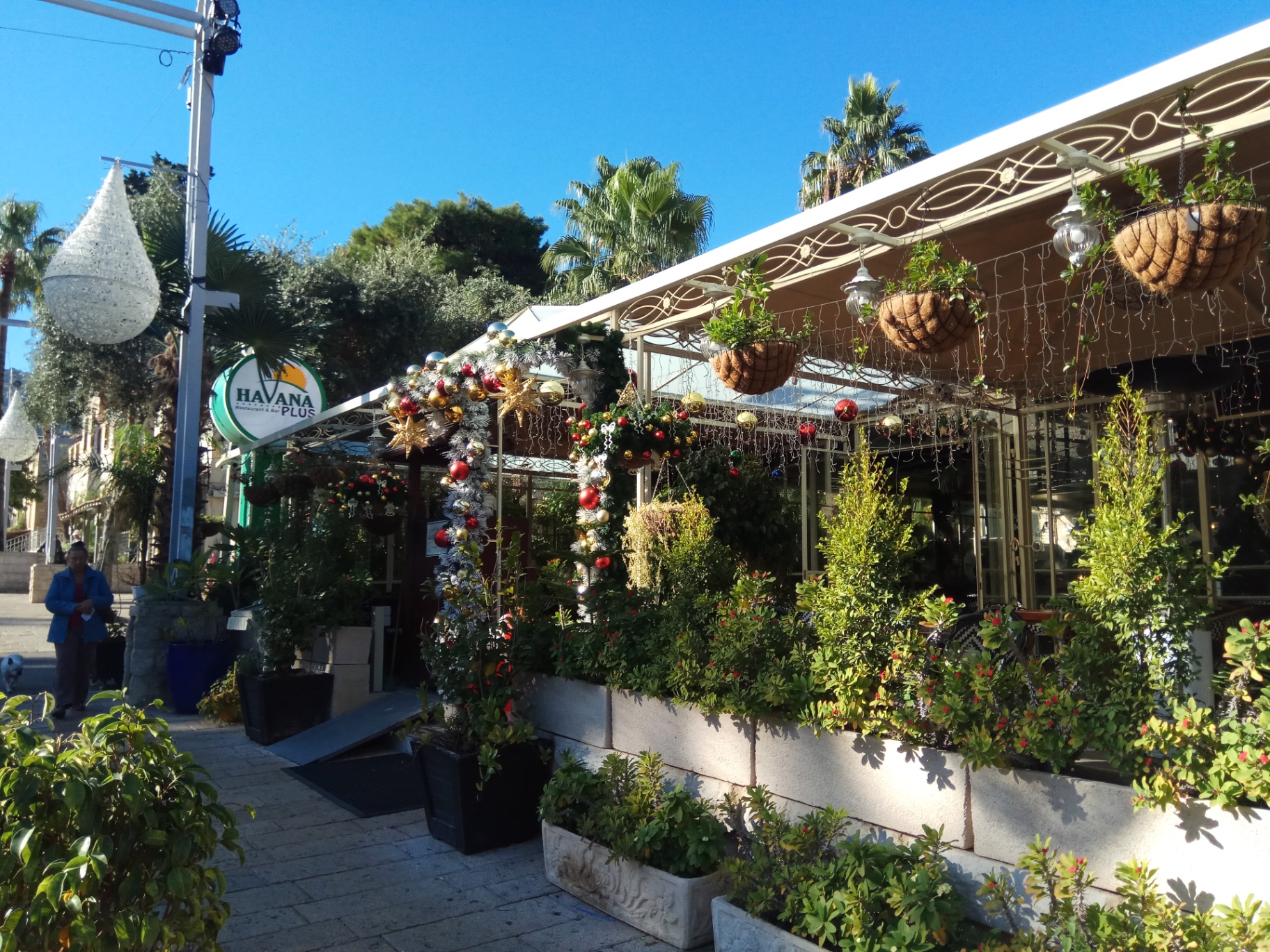 German Colony decorated for Holiday of Holidays