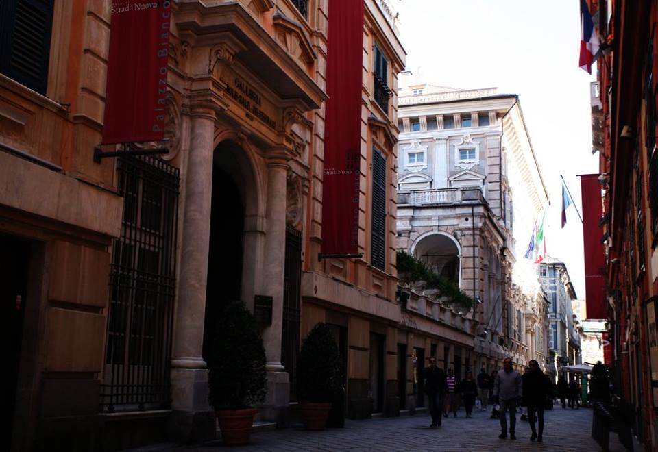 Via Garibaldi UNESCO palaces in Genoa