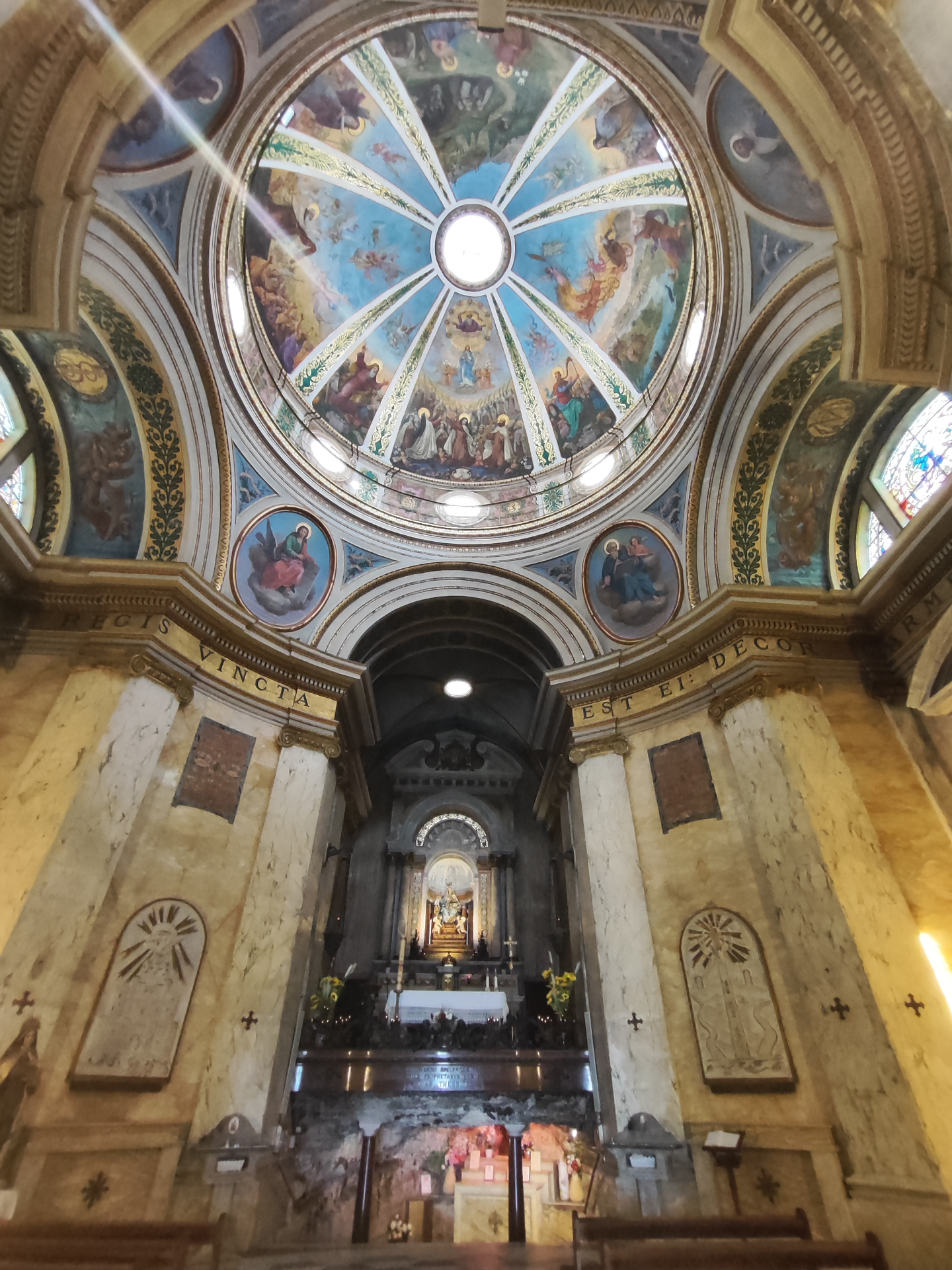 Stella Maris Carmelite Monastery interior dome